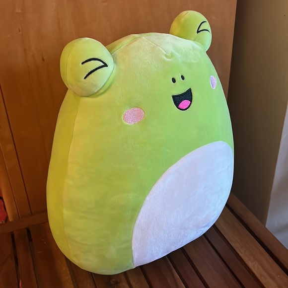 *CROSS LIST* NWT 12” Select Series Wyatt the Frog Squishmallows rare collectible - Picture 6 of 7